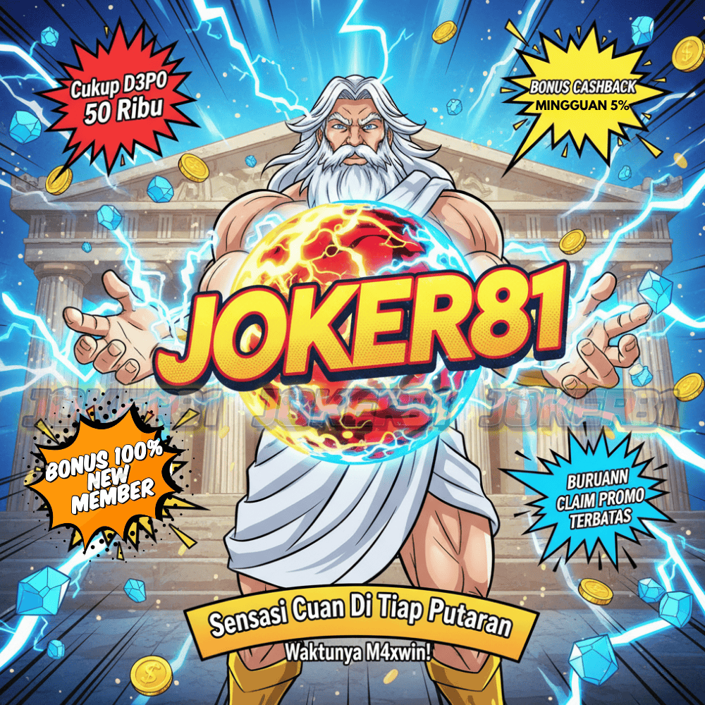 Joker81 Daftar: Proses Kilat, Bonus Besar, Main Tanpa Lag! image 1